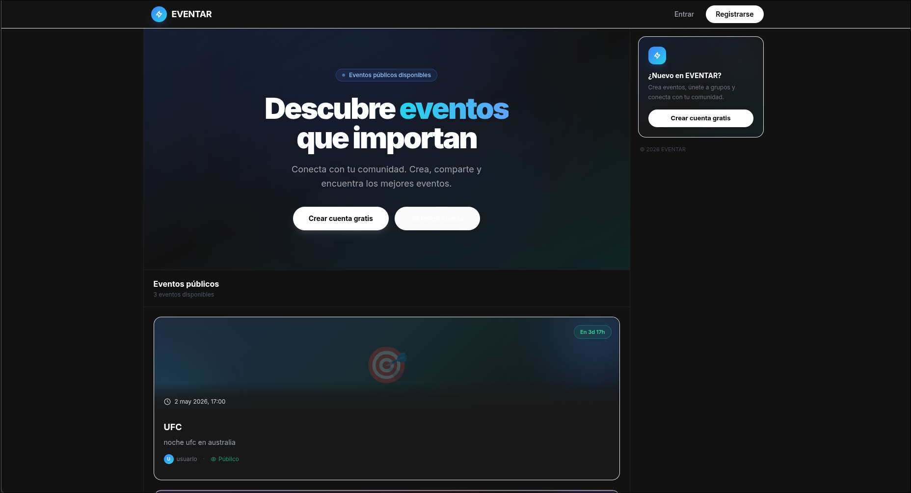 Eventar